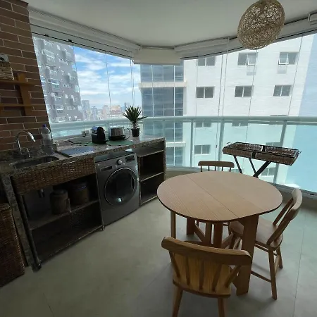 Estanconfor Santos Com Vista Mar 5 Apartment Exterior photo