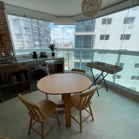 Estanconfor Santos Com Vista Mar 5 Apartment Exterior photo